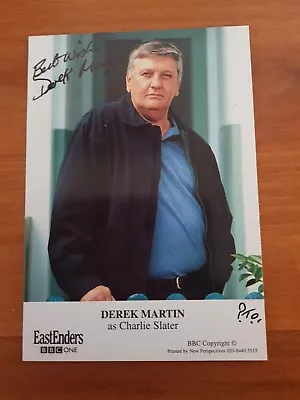 Eastenders - Derek Martin - Hand Signed Cast Card  • £7