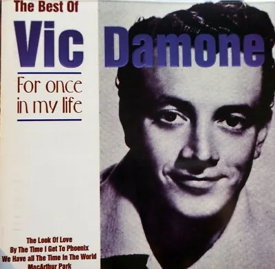 £78.96 • Buy The Best Of Vic Damone - For Once In My Life  -  CD, VG