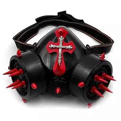 £18 • Buy Steampunk Retro Rivets Gas Mask Respirator Gothic Cosplay Spikes Masks Halloween