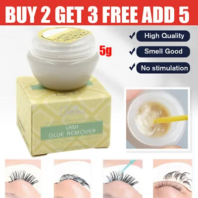 £5.98 • Buy UK Individual Eyelash Glue Remover Gel Semi Permanent Lash Extension Remover-5g