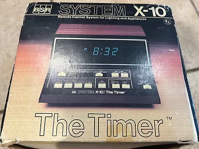 VTG The Timer BSR SYSTEM X-10 Remote Control System Lighting Appliance WoodGrain • $39.99