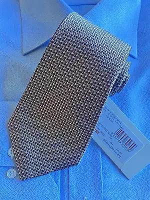 Armani Collezioni Chocolate Silk Classic Neck Tie Perfect For Windsor Knots NWT • $39.95