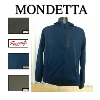 Mondetta Outdoor Project Mens Active Full Zip Jacket Adjustable Hood C42 • $23.65