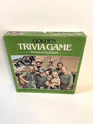 Vintage MASH Edition Golden Trivia Game 1984 • $19.99