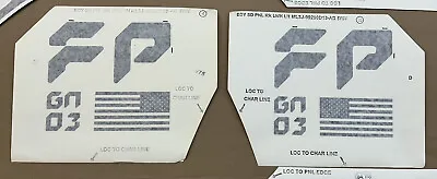 2021 2022 2023 Ford F-150 Raptor OEM FP Decals LH And RH Original Ford • $110