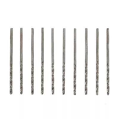 10pc Mini Micro High Speed Steel HSS Twist Wire Gauge Drill Bit #57 0.0415  • $6.99