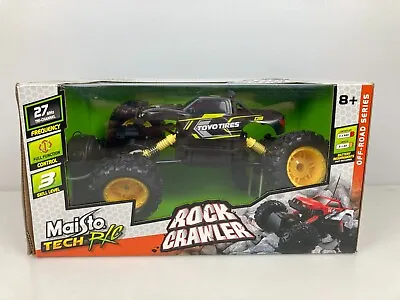 🚚 Maisto® Tech R/C Rock Crawler Off-Road Series RC Truck 4x4 Full Function NEW • $67.45