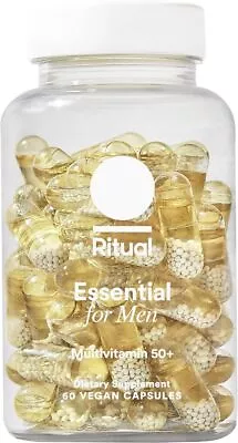 NEW Ritual Essentials Multivitamin For Men 50+ With Zinc + Vitamin A 6/15/24 EXP • $24.99