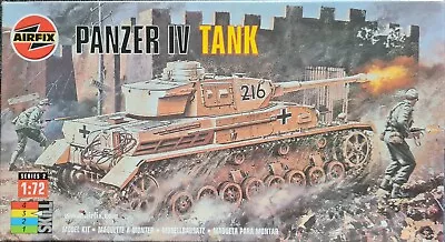 Airfix - Panzer IV Tank - Scale 1:72 - Series 2 • £7