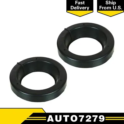 Pair 2PCS Front Lower Coil Spring Insulators Moog For Chevy S10 GMC Jimmy RWD • $33.28