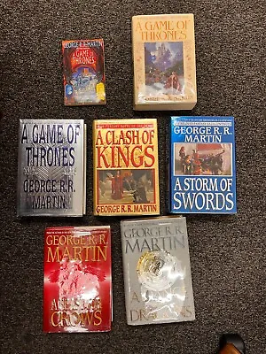 1ST/1STs ~ 7 BOOK A GAME OF THRONES SONG OF ICE AND FIRE~ GEORGE R.R. MARTIN • $4500