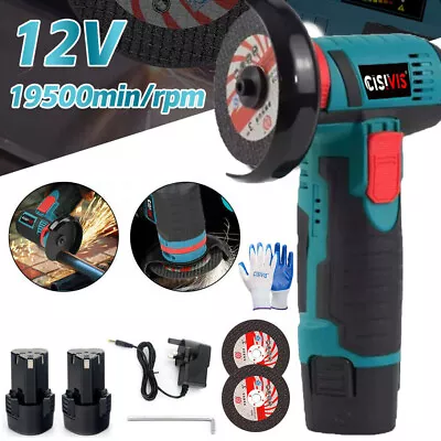£33.99 • Buy Cisivis Mini Cordless Angle Grinder Polishing Brushless Cutter+2 Battery&Charger