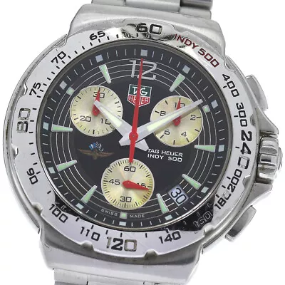 TAG HEUER Formula 1 Indy 500 CAC111B-0 Chronograph Quartz Men's Watch_806026 • $644.39