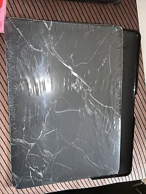 Black Hard Case Cover+UK Keyboard Skin For Apple Macbook Air Pro 13 & Bag Case • £10