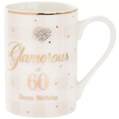 £7.50 • Buy Lesser & Pavey Mad Dots 60th Birthday Mug #LP33862