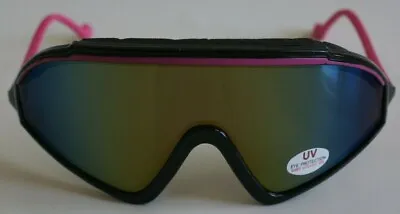 Vintage Ski Sunglasses W/iridium Lens Tint & Foam On Upper Frame • $39.99