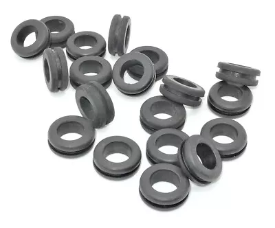 3/4  Rubber Wire Grommets With 1/2  ID & 7/8  OD For 1/8” Plastics And Materials • $11.48