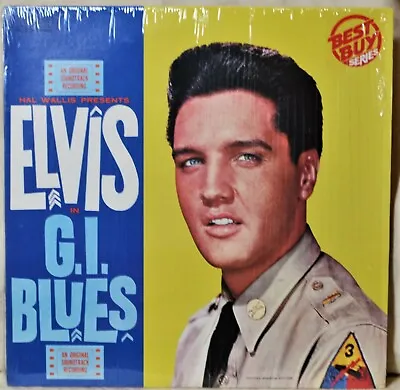 Elvis Presley G.I. Blues LP Shrink NM 80's Issue Vinyl Best Buy Logo AYL1-3735 • $12.95