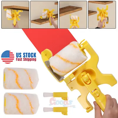 $18.67 • Buy Multifunctional Clean-Cut Paint Edger Roller Brush Safe Tool For Wall Ceiling US
