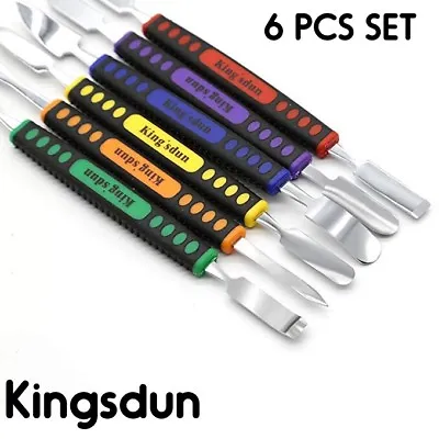 6 In 1 Repair Opening Metal Spudger Pry Tools Disassemble Set For Cell Phone GPS • $12.94