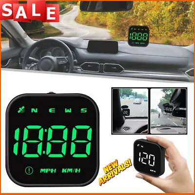 £13.82 • Buy Car Digital GPS Speedometer HUD Head Up Display MPH KMH Compass Overspeed Alarm