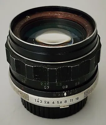 Minolta MC Rokkor-PF 58mm F/1.4 Lens  • $55