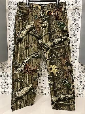 Mossy Oak Break Up Infinity 5 Pocket Pants Men’s Sz 36x32 Camo Hunting • $22