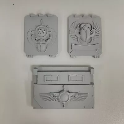 Forge World Thousand Sons Rhino Doors Emblems Symbols Warhammer 40000 Resin • $85.26