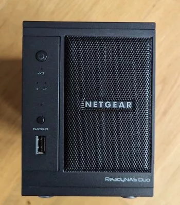 Netgear  ReadyNAS Duo Personal Storage NAS - 2 Bay (No Disks Adapter Included) • £10.50