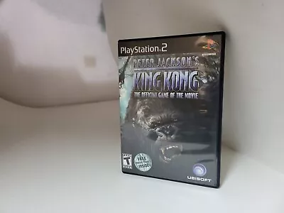 Peter Jackson's King Kong PlayStation 2 PS2 Complete W/Movie Ticket (V Good )D16 • $26.95