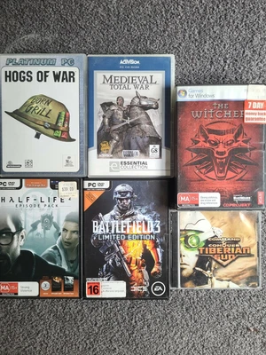 $60 • Buy Pc Gaming Bundle - Rare Games! - Inc *half Life*