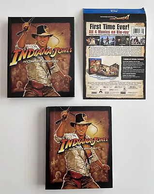 $39.95 • Buy Indiana Jones - Complete Collection (5 Disc Blu-ray) Region Free Import Like New