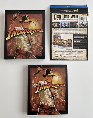 Indiana Jones - Complete Collection (5 Disc Blu-ray) Region Free Import Like New • $39.95