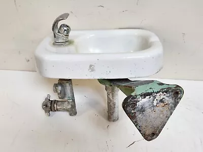 Vintage Kohler USA Porcelain Cast Iron Water Drinking Fountain Bubbler Bracket • $81.40