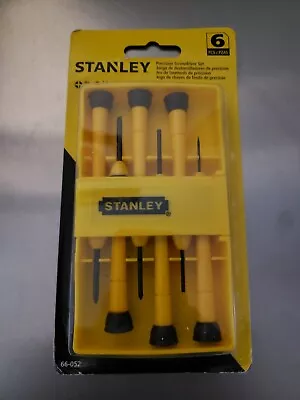 Stanley Tools 6-Piece Precision Mini Screwdriver Set For Watch Camera Repair  • $12.99