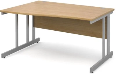 £317.84 • Buy Momento 1400mm LH Wave Desk - Oak