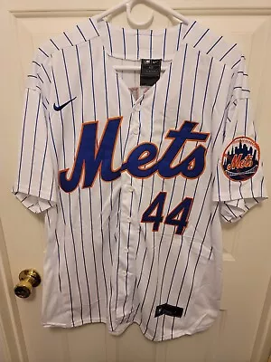 New York Mets Men's Pinstripe Jersey  Size XL (48) Cone #44 See Description. • $40
