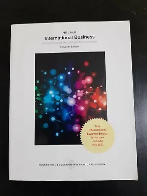 £30 • Buy International Business: Competing In The Global Marketplace NEW Hill Charles W. 