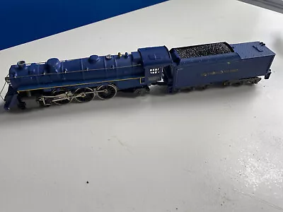 Mantua HO 4-6-2 Blue Pacific Diecast Locomotive With Plastic Tender B&O #1200 • $99.99