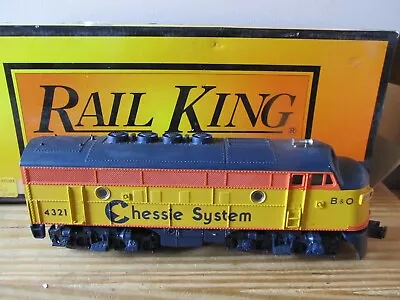 Rail King MTH 30-2119  CHESSIE NON-POWERED F-3 A DIESEL 0/027 ORIGINAL BOX • $49.95