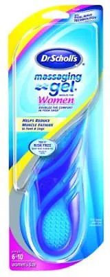 Dr. Scholl's Massaging Gel Insoles Women's 6-10 1 Pair • $12.81