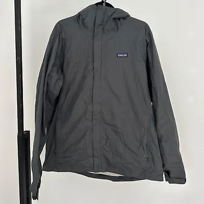 Vintage Patagonia Torrent Shell Rain Jacket Gray Sz XL Water Proof Light Weight • $34