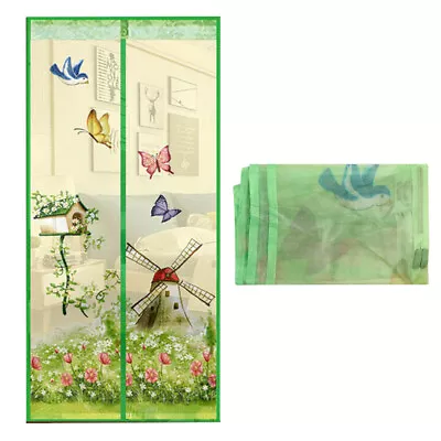 Magnetic Insect Magic Door Net Screen Bug Mosquito Fly Insect Curtain Mesh Guard • £4.99