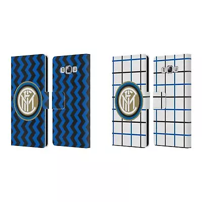 Official Inter Milan 2020/21 Crest Kit Leather Book Case For Samsung Phones 3 • £17.95