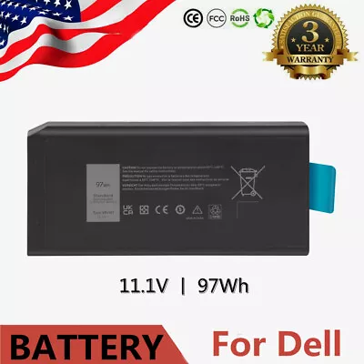 ✅97Wh X8VWF Battery For Dell Latitude 14 5404 5414 7404 7414 E5404 E7404 P45G • $25.59