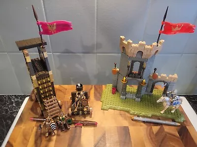 Mega Bloks Legends King Arthur Merlins War Attack Action War Tower 96128 • $29.95