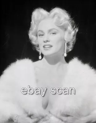 Actress Mamie Van Doren Fur Coat Busty   Cheesecake     8x10 Photo • $14.99