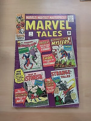Marvel Tales #3 (1966)  1st. Reprint Of 1st. Appearance Jane Foster/lizard Gd • $8