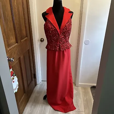 1970 Vintage Mike Benet Women’s Formal Dress • $53