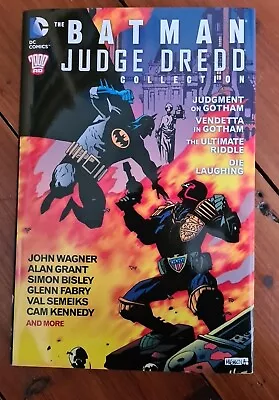 The Batman/Judge Dredd Collection Paperback TPB 1781082251 DC Comics/2000AD OOP • £40